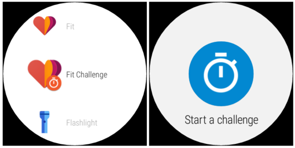 google fit challenges