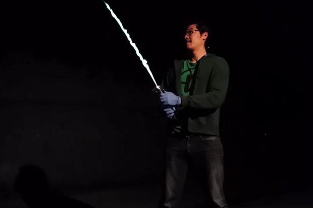 Finally! A real Star Wars lightsaber!