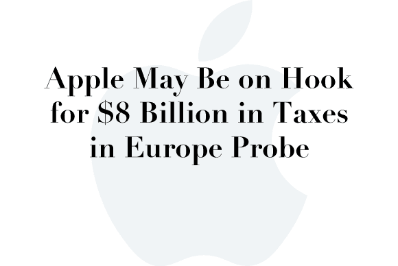 apple 8 billion taxes