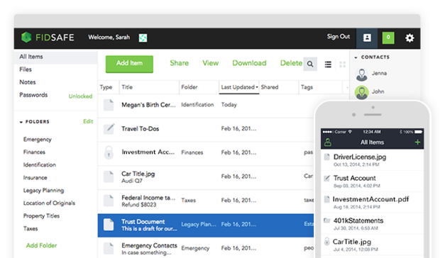 fidsafe ui