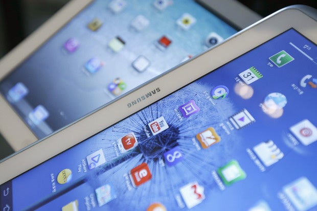 samsung tablet ipad apps mobile