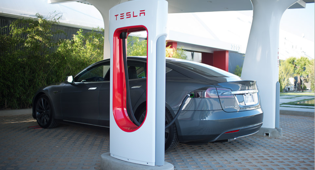 tesla supercharger station tesla model s resized