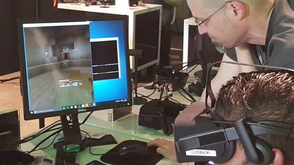 Minecraft on Oculus Rift