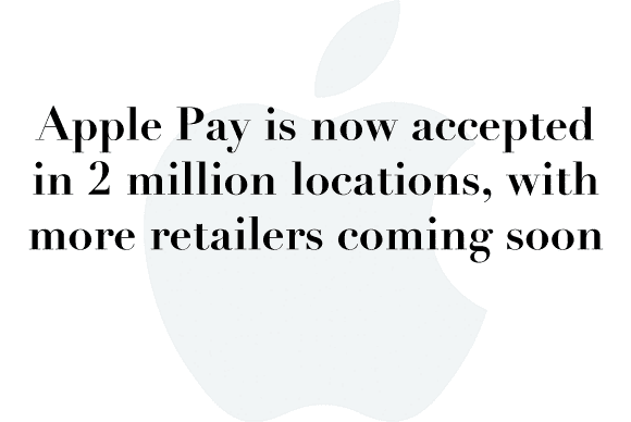 apple pay 2 million