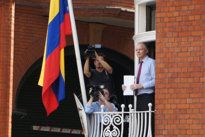WikiLeaks’ Assange gets relief from left victory in Ecuador