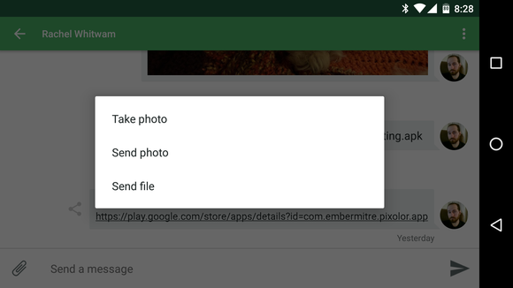 share large files android pushbullet