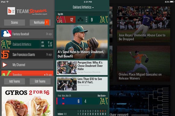 Bleacher Report team stream