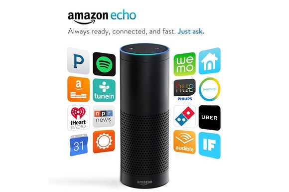 The Triby and Amazon Echo have some similar features but very different hardware.