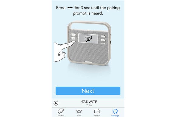 Connecting the Triby to my Wi-Fi network or via Bluetooth was simple and pain-free.