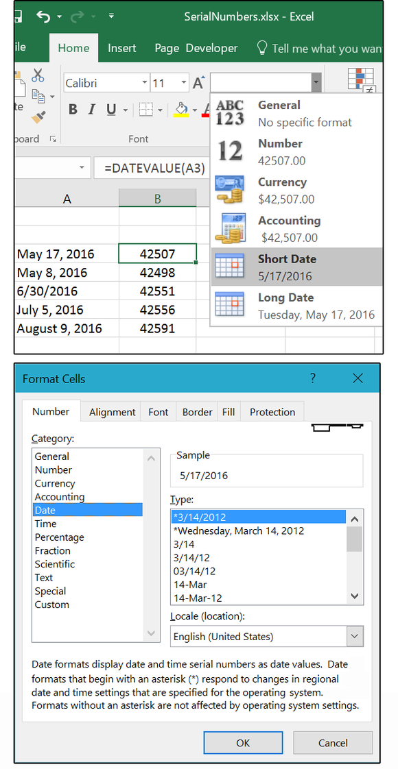 Mastering Excel Date And Time Serial Numbers Networkdays Datevalue 4804