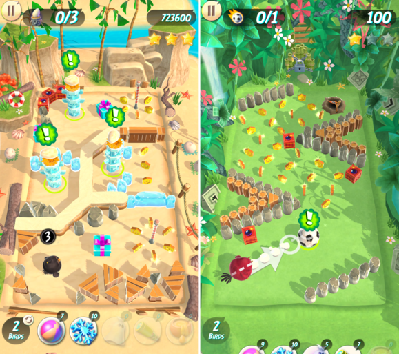 angry birds ranked action