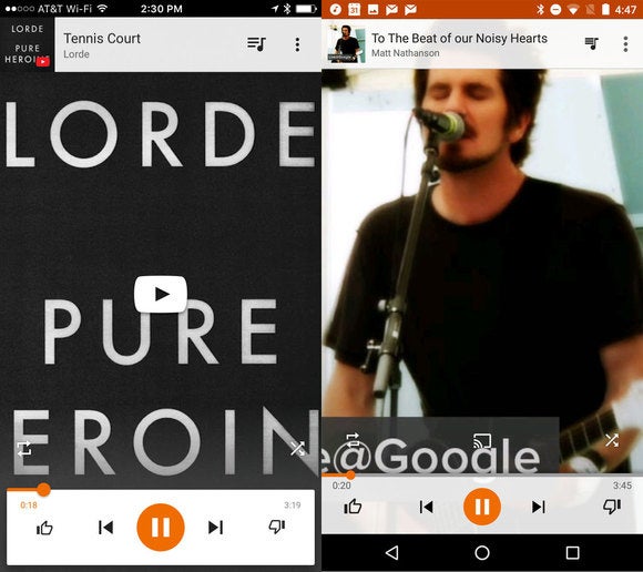 google music compare