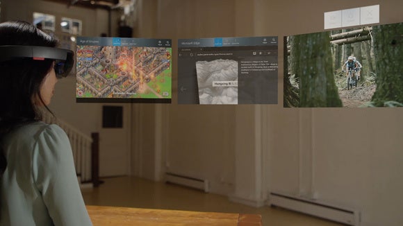 hololens multiple flat apps