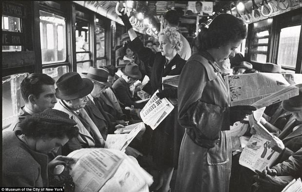 the list distracting newspapers
