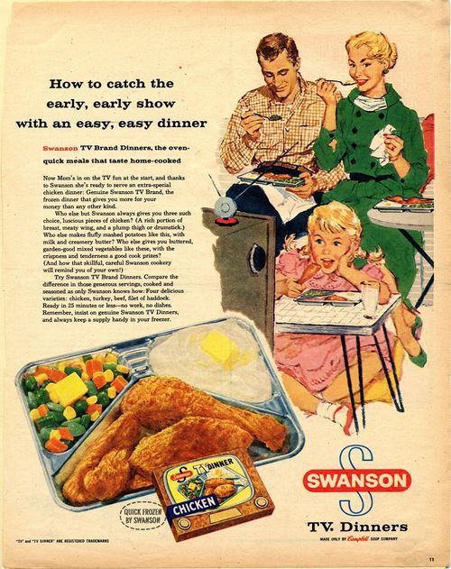 the list distracting tv dinner