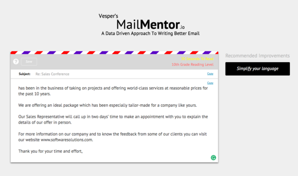 mail mentor