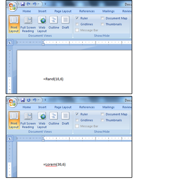 02 use random text command to enter test data