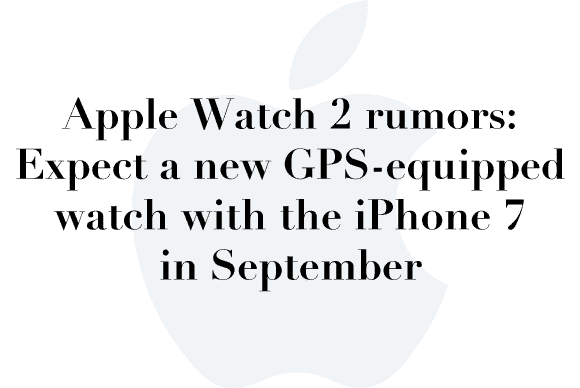 apple watch 2 rumors