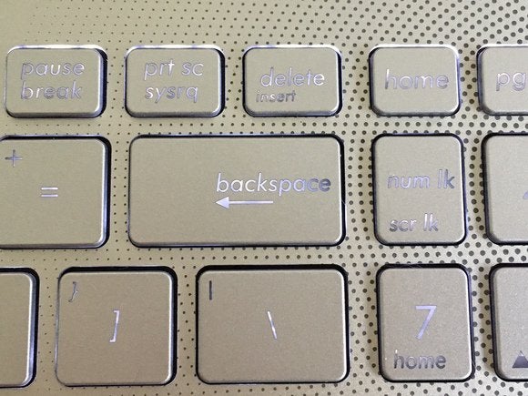 Asus Zenbook Pro UX501VW keyboard backlighting