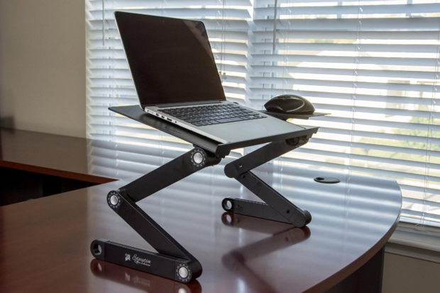 56%  off Executive Office Solutions Portable Adjustable Laptop Desk/Stand/Table - Deal Alert