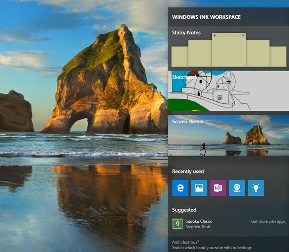 windows 10 au ink