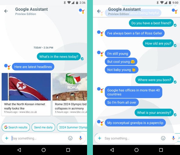 Google Allo, Google Assistant