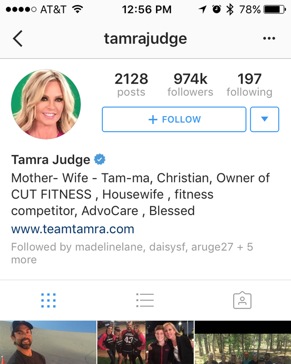instagram tamra cropped