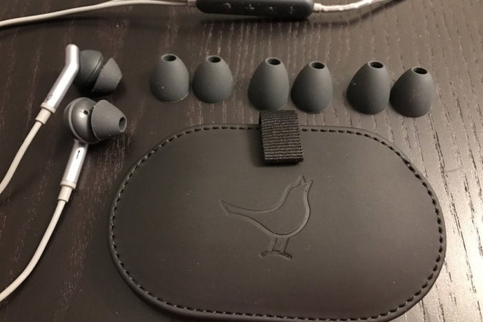 The Libratone Q Adapt comes with four sets of tips and a magnetic case.
