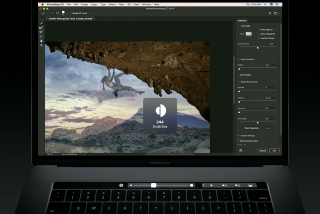 photoshop touch bar 3