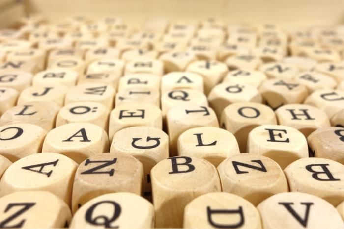 wood cube abc cube letters alphabet