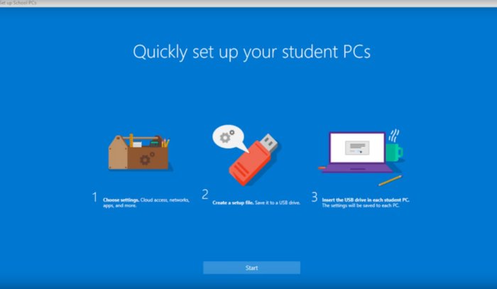 intune for education set up pcs