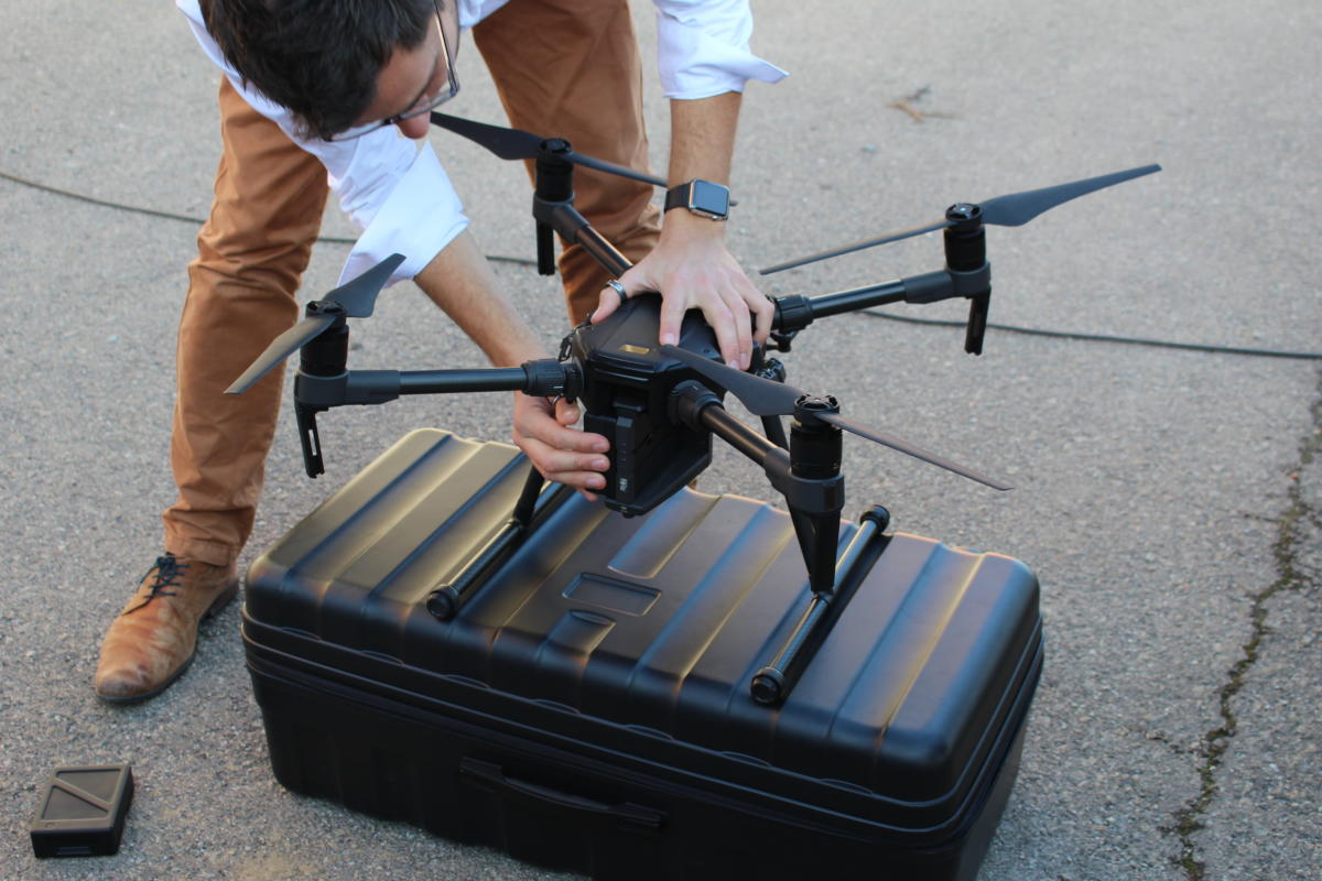 dji m200 series drone dual battery