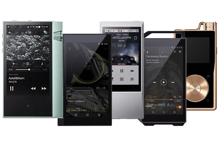 High-res digital audio players
