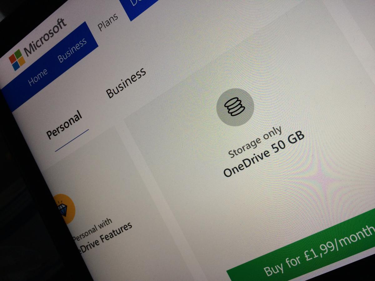 Microsoft has changed the terms of its consumer OneDrive service in the U.K.
