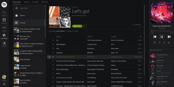 spotify web player