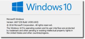Windows Version