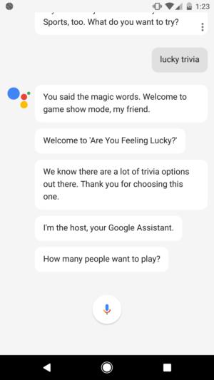 google assistant trivia