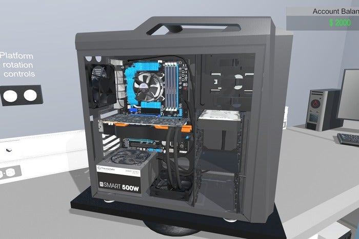 photo of Meet PC Building Simulator, a DIY teaching tool that could be the novice's best friend image