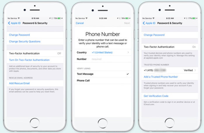 How to set up two-factor authentication for your Apple ID and iCloud