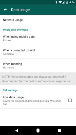 data usage