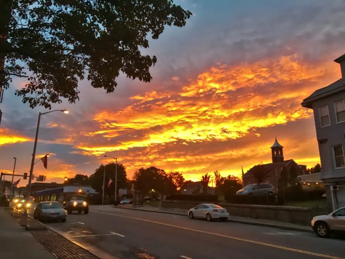 Sunset photo after Photolemur effect