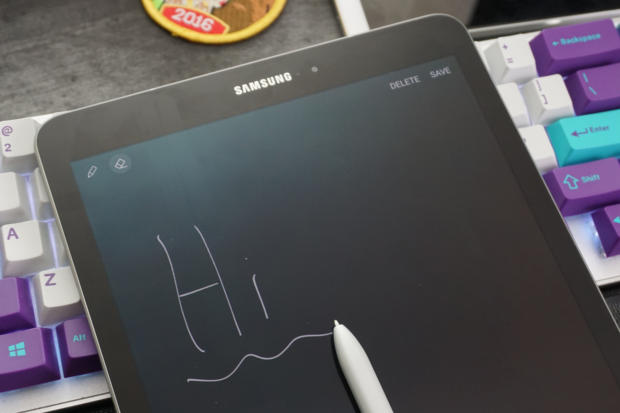 galaxy tab s3 screen size