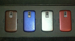 image of multicolored BlackBerry Bold battery covers