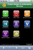 QuickBooks Online for the Apple iPhone