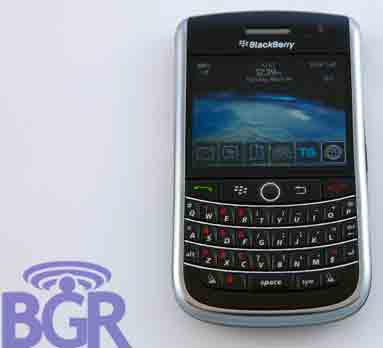 BlackBerry 9630 Niagara Tour