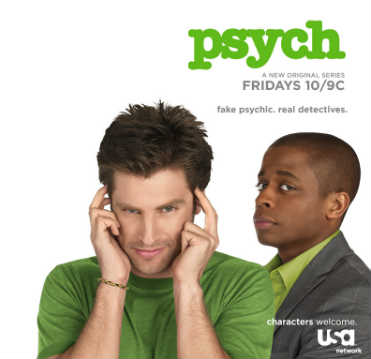 Psych stars James Roday and Dule Hill
