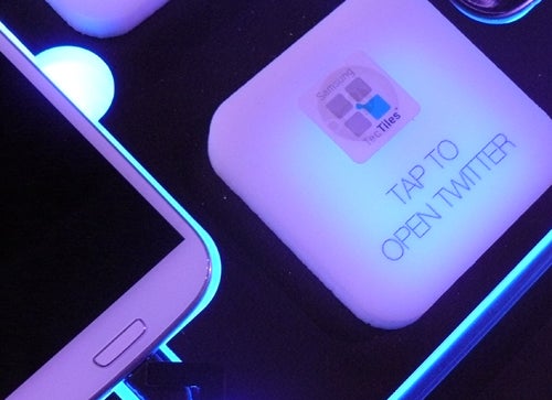 TecTile Display at Galaxy S II Launch Event