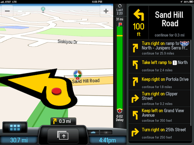 CoPilot Live Premium HD USA screen shot iPad