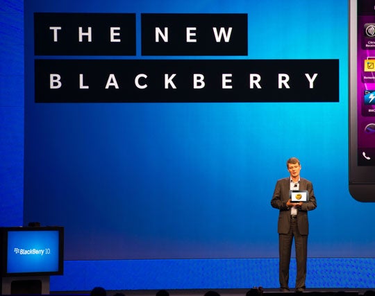 BlackBerry CEO Thorsten Heins