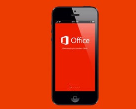 Microsoft Office on Apple iPhone
